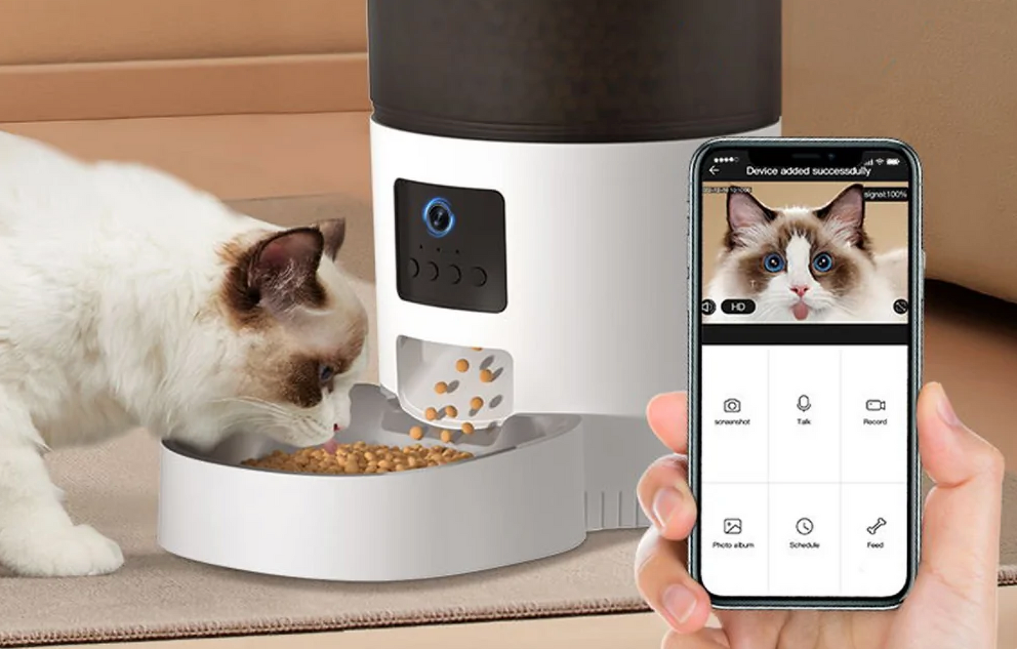 PetJoy™ ROJECO Automatic Cat Feeder
